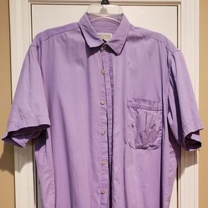 Mens Banana Republic one pocket shirt, lavender